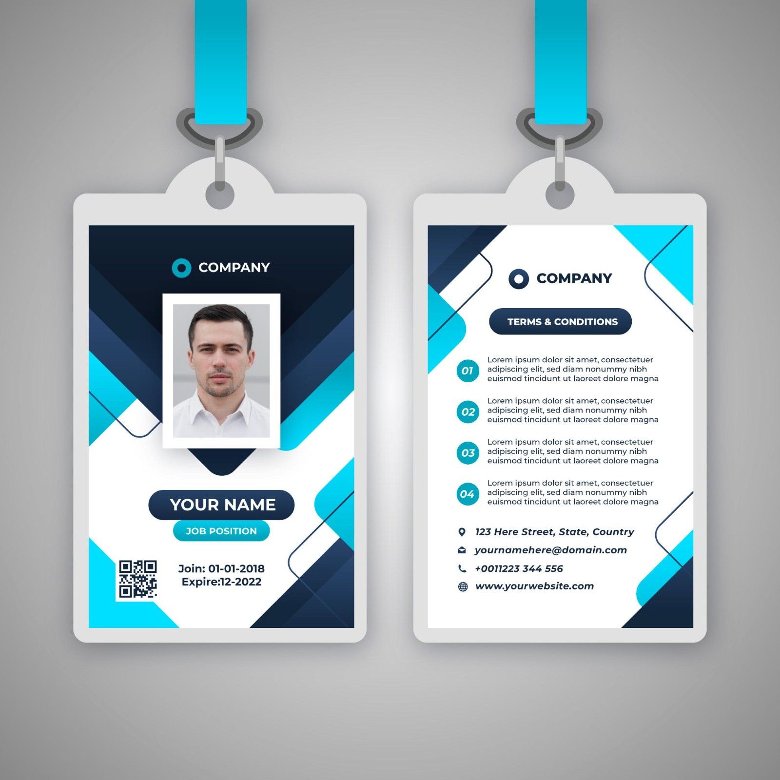 ID Cards - Design 03